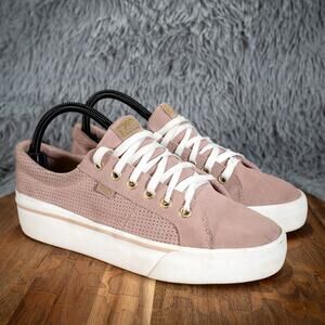 Keds Jump Kick Duo Lace Up, Sneaker Women’s, Light Pink Suede Size 7.5 M